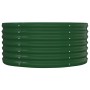 Jardinera arriate acero galvanizado verde 152x80x36 cm