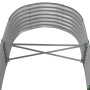 Jardinera arriate acero galvanizado verde 152x80x36 cm