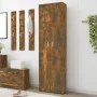 Flurschrank aus geräuchertem Eichensperrholz, 55 x 25 x 189 cm von vidaXL, Kleiderschränke - Ref: Foro24-815516, Preis: 114,2...