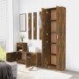 Armario pasillo madera contrachapada roble ahumado 55x25x189 cm de vidaXL, Armarios roperos - Ref: Foro24-815516, Precio: 120...