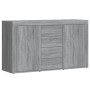 Sonoma graues Sperrholz-Sideboard 120x36x69 cm von vidaXL, Sideboards - Ref: Foro24-815493, Preis: 141,03 €, Rabatt: %