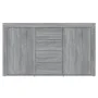 Aparador de madera contrachapada gris Sonoma 120x36x69 cm de vidaXL, Aparadores - Ref: Foro24-815493, Precio: 138,86 €, Descu...