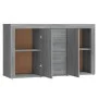 Aparador de madera contrachapada gris Sonoma 120x36x69 cm de vidaXL, Aparadores - Ref: Foro24-815493, Precio: 138,86 €, Descu...