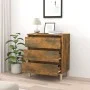 Smoked oak plywood sideboard 60x35x69 cm by vidaXL, Sideboards - Ref: Foro24-815804, Price: 60,83 €, Discount: %