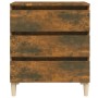 Sideboard aus geräuchertem Eichensperrholz, 60 x 35 x 69 cm von vidaXL, Sideboards - Ref: Foro24-815804, Preis: 61,56 €, Raba...