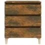 Smoked oak plywood sideboard 60x35x69 cm by vidaXL, Sideboards - Ref: Foro24-815804, Price: 60,83 €, Discount: %