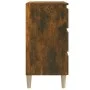Smoked oak plywood sideboard 60x35x69 cm by vidaXL, Sideboards - Ref: Foro24-815804, Price: 60,83 €, Discount: %