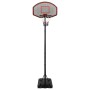 Schwarzer Basketballkorb aus Polyethylen, 282–352 cm von vidaXL, Basketballkörbe - Ref: Foro24-3107832, Preis: 160,39 €, Raba...