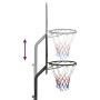 Schwarzer Basketballkorb aus Polyethylen, 282–352 cm von vidaXL, Basketballkörbe - Ref: Foro24-3107832, Preis: 160,39 €, Raba...