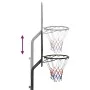 Schwarzer Basketballkorb aus Polyethylen, 282–352 cm von vidaXL, Basketballkörbe - Ref: Foro24-3107832, Preis: 169,45 €, Raba...