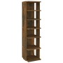 Shoe rack 2 pcs smoked oak plywood 27.5x27x102cm by vidaXL, Shoe racks and shoe organizers - Ref: Foro24-815973, Price: 72,04...