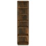 Schuhregal, 2 Stück, geräuchertes Eichensperrholz, 27,5 x 27 x 102 cm von vidaXL, Schuhregale und Schuhorganisatoren - Ref: F...