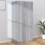 Gray Sonoma plywood wardrobe 80x52x180 cm by vidaXL, Wardrobes - Ref: Foro24-815352, Price: 211,40 €, Discount: %
