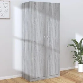 Kleiderschrank aus grauem Sonoma-Sperrholz, 90 x 52 x 200 cm von vidaXL, Kleiderschränke - Ref: Foro24-815355, Preis: 191,12 ...