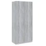 Kleiderschrank aus grauem Sonoma-Sperrholz, 90 x 52 x 200 cm von vidaXL, Kleiderschränke - Ref: Foro24-815355, Preis: 194,12 ...