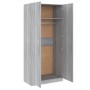 Kleiderschrank aus grauem Sonoma-Sperrholz, 90 x 52 x 200 cm von vidaXL, Kleiderschränke - Ref: Foro24-815355, Preis: 194,12 ...