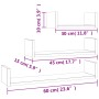 Wandregale 3 Einheiten, Sperrholz aus geräucherter Eiche von vidaXL, Regale und Regale - Ref: Foro24-815261, Preis: 22,94 €, ...