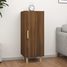 Aparador madera contrachapada marrón roble 34,5x34x90 cm de vidaXL, Aparadores - Ref: Foro24-817404, Precio: 48,97 €, Descuen...