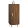 Aparador madera contrachapada marrón roble 34,5x34x90 cm de vidaXL, Aparadores - Ref: Foro24-817404, Precio: 48,92 €