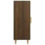 Aparador madera contrachapada marrón roble 34,5x34x90 cm de vidaXL, Aparadores - Ref: Foro24-817404, Precio: 48,41 €, Descuen...