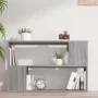 Sonoma-graues Sperrholzregal 100x24x63 cm von vidaXL, Bücherregale und Regale - Ref: Foro24-816039, Preis: 37,03 €, Rabatt: %