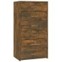 Sideboard mit 6 Schubladen aus geräuchertem Eichensperrholz 50x34x96 cm von vidaXL, Sideboards - Ref: Foro24-815363, Preis: 9...