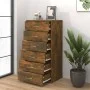 Sideboard mit 6 Schubladen aus geräuchertem Eichensperrholz 50x34x96 cm von vidaXL, Sideboards - Ref: Foro24-815363, Preis: 9...
