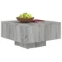Mesa de centro madera contrachapada gris Sonoma 60x60x31,5 cm de vidaXL, Mesas de centro - Ref: Foro24-815838, Precio: 44,15 ...