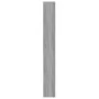 Sonoma grauer Waschmaschinenschrank 64x24x190 cm von vidaXL, Zubehör für Waschmaschinen und Trockner - Ref: Foro24-815952, Pr...