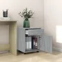 Armario ruedas madera contrachapada gris Sonoma 45x38x54 cm de vidaXL, Taquillas y armarios de almacenamiento - Ref: Foro24-8...