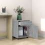 Sonoma grau Sperrholz Rollen Schrank 45x38x54 cm von vidaXL, Schließfächer und Lagerschränke - Ref: Foro24-815964, Preis: 52,...