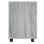 Sonoma grau Sperrholz Rollen Schrank 45x38x54 cm von vidaXL, Schließfächer und Lagerschränke - Ref: Foro24-815964, Preis: 52,...