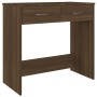 Schreibtisch aus eichenbraunem Sperrholz, 80x40x75 cm von vidaXL, Schreibtische - Ref: Foro24-815476, Preis: 58,81 €, Rabatt: %