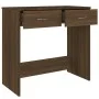 Schreibtisch aus eichenbraunem Sperrholz, 80x40x75 cm von vidaXL, Schreibtische - Ref: Foro24-815476, Preis: 57,21 €, Rabatt: %