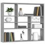Sonoma graues Wandregal aus Holzwerkstoff, 90 x 16 x 78 cm von vidaXL, Regale und Regale - Ref: Foro24-815559, Preis: 47,40 €...