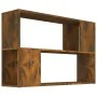 Regal aus geräuchertem Eichensperrholz, 100 x 24 x 63 cm von vidaXL, Bücherregale und Regale - Ref: Foro24-816038, Preis: 36,...