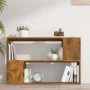 Smoked oak plywood shelf 100x24x63cm by vidaXL, Bookcases and shelves - Ref: Foro24-816038, Price: 36,36 €, Discount: %