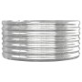 Jardinera arriate acero galvanizado plata 152x80x36 cm