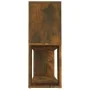 Regal aus geräuchertem Eichensperrholz, 100 x 24 x 63 cm von vidaXL, Bücherregale und Regale - Ref: Foro24-816038, Preis: 36,...