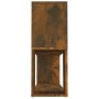 Regal aus geräuchertem Eichensperrholz, 100 x 24 x 63 cm von vidaXL, Bücherregale und Regale - Ref: Foro24-816038, Preis: 36,...