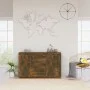 Smoked oak plywood sideboard 120x36x69 cm by vidaXL, Sideboards - Ref: Foro24-815492, Price: 119,71 €, Discount: %