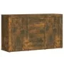Smoked oak plywood sideboard 120x36x69 cm by vidaXL, Sideboards - Ref: Foro24-815492, Price: 119,71 €, Discount: %