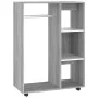 Sonoma grau Sperrholz Kleiderschrank 80x40x110 cm von vidaXL, Kleiderschränke - Ref: Foro24-815979, Preis: 75,43 €, Rabatt: %