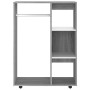 Sonoma grau Sperrholz Kleiderschrank 80x40x110 cm von vidaXL, Kleiderschränke - Ref: Foro24-815979, Preis: 76,53 €, Rabatt: %