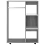 Sonoma grau Sperrholz Kleiderschrank 80x40x110 cm von vidaXL, Kleiderschränke - Ref: Foro24-815979, Preis: 75,43 €, Rabatt: %