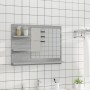 Badezimmerspiegel aus grauem Sonoma-Sperrholz, 60 x 10,5 x 45 cm von vidaXL, Badezimmerwaschtische - Ref: Foro24-815661, Prei...
