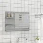 Badezimmerspiegel aus grauem Sonoma-Sperrholz, 60 x 10,5 x 45 cm von vidaXL, Badezimmerwaschtische - Ref: Foro24-815661, Prei...