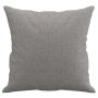Dekokissen 2 Stück hellgrauer Stoff 40x40 cm von vidaXL, Kissen - Ref: Foro24-349471, Preis: 20,63 €, Rabatt: %