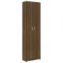 Dielenschrank Eiche braun Sperrholz 55x25x189cm von vidaXL, Kleiderschränke - Ref: Foro24-815518, Preis: 117,99 €, Rabatt: %