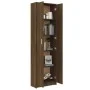 Dielenschrank Eiche braun Sperrholz 55x25x189cm von vidaXL, Kleiderschränke - Ref: Foro24-815518, Preis: 117,99 €, Rabatt: %